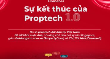 Homeber Sự kết thúc của Proptech 1.0