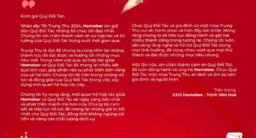 Homeber Thư gửi Quý đối tác nhân dịp Trung Thu
