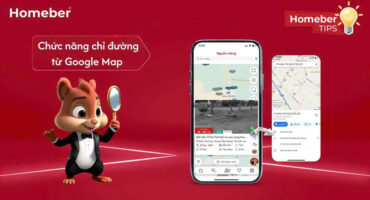 Bài 6: Homeber tips về nguồn hàng sang ứng dụng google map.