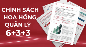 CHÍNH SÁCH HOA HỒNG QUẢN LÝ 6+3+3 TẠI HOMEBER